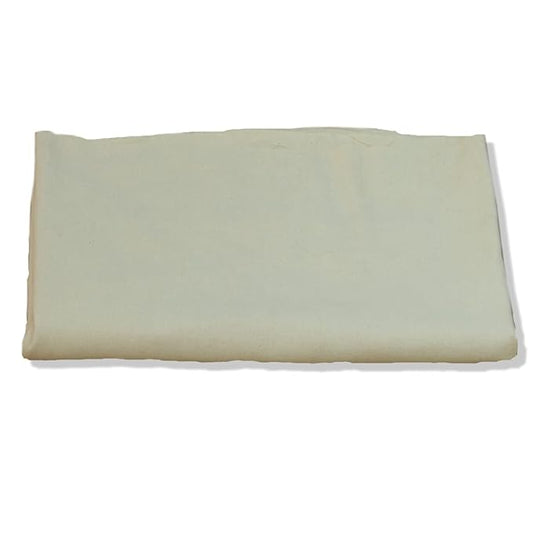 Natural Unbleached 100% Cotton Greige Duck Dyeable Fabric - 240 GSM, 63" Wide (4 Meter for as per Your use)