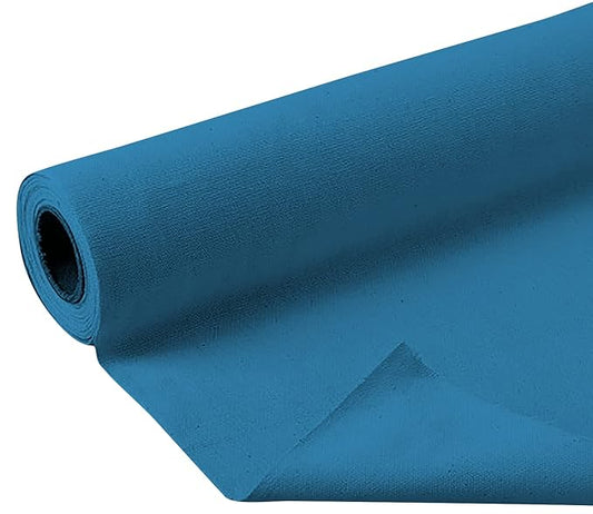 60" Wide Dyed Cotton Duck Canvas Fabric Cloth, 10 oz, True Blue Color