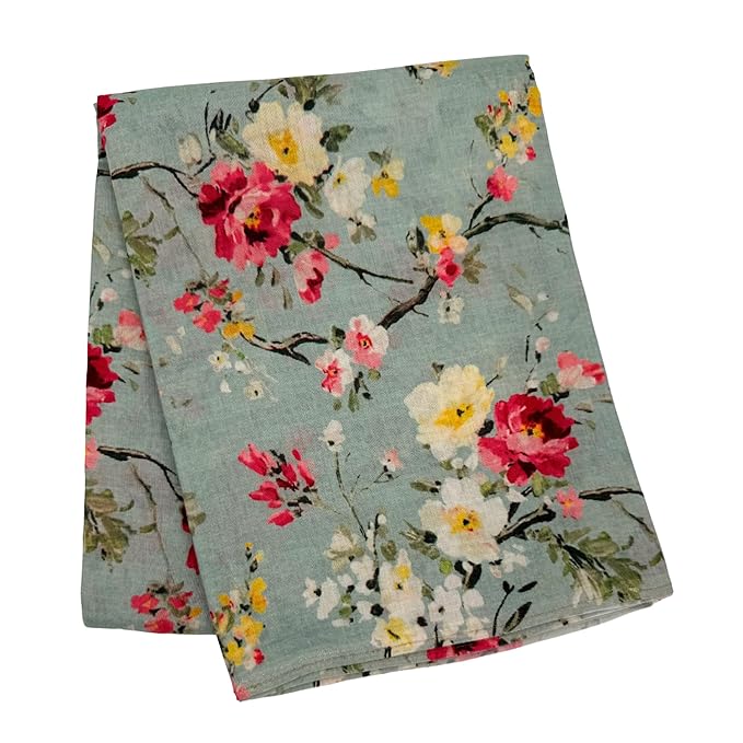 Valence Fashions 2.5 Meter Muslin Fabric for Women’s Ethnic Wear, Dressmaking & Crafts | Soft & Breathable Printed Fabric (Pattern 3)